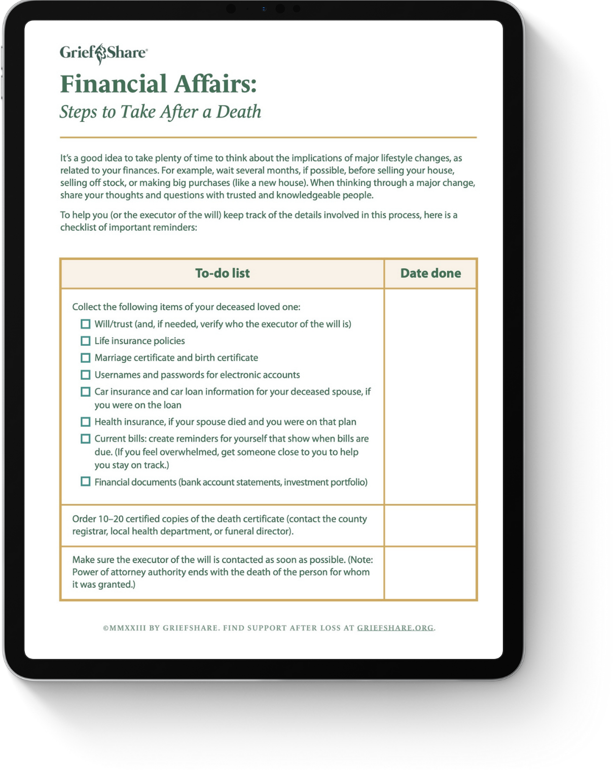 FinancialAffairsChklistdnld FinancialAffairsChklistdnld