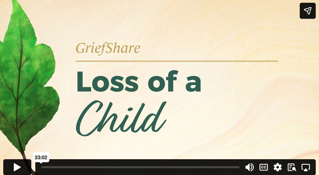 Loss of a Child Loss of a Child