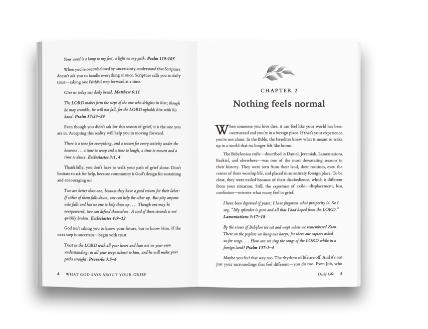 Crisis Scripture Guide.pdf Finding Comfort Through Scripture After Loss | For Your GriefShare Ministry